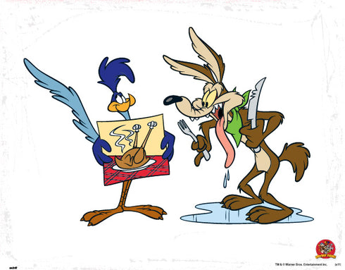 Looney Tunes Road Runner Wile E Coyote Food Nintendo 2DS XL (2017) Skin